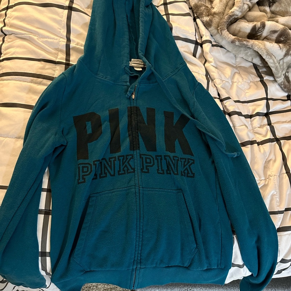 PINK Zip Up Hoodie
